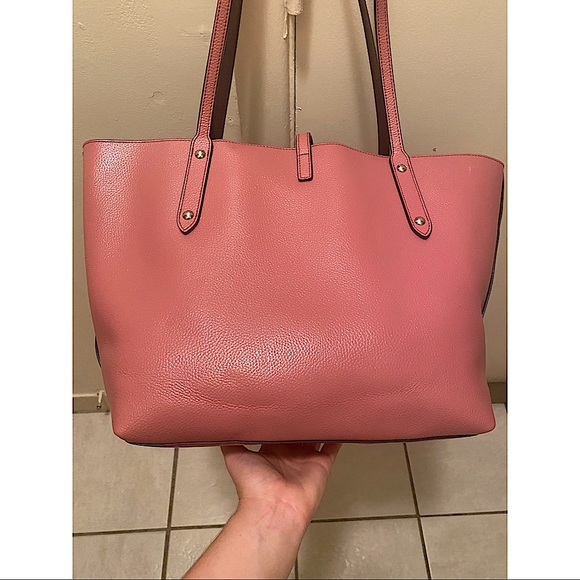 Coach Market Tote - Glitter Rose Pink - Large - Picture 3 of 8